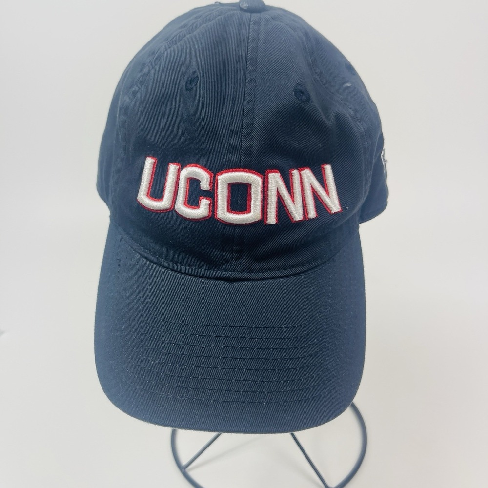 UConn Huskies Hat Cap Stretch Fit Blue University of Connecticut NCAA College